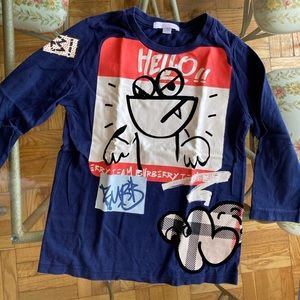 Burrberry boys t shirt